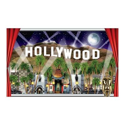 Hollywood Awards Night Party Giant Window Decoration  