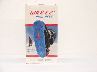 Youth Walk EZ Mini Revs Heel Protectors Blue Large NEW  