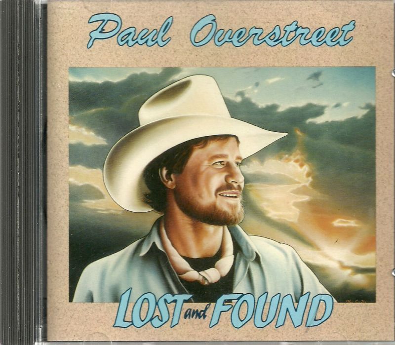 PAUL OVERSTREET rare LOST and FOUND 1986 CD OOP  