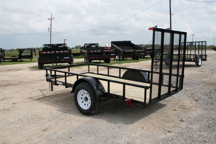 New 10 x 5 Utility Equipment ATV Lawnmower Trailer w/3500 Axle 