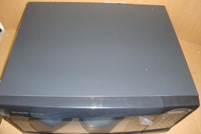 Sharp R 307NK Microwave Oven 1100W   Black Paint Chipped  