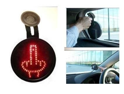 MIDDLE FINGER Drivemocion LED Car 5message Sign CE RoHS  