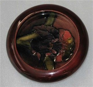 MOORCROFT FLAMBE BOWL SUPERB HAND PAINTED 1960  