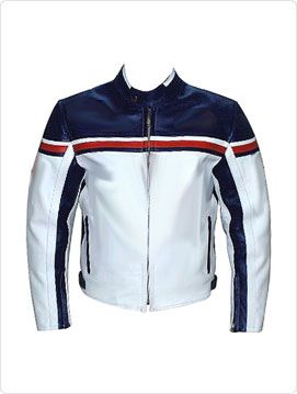   Cow Hide Short Full Leather Motorbike Racing Jackets Riding Jackets