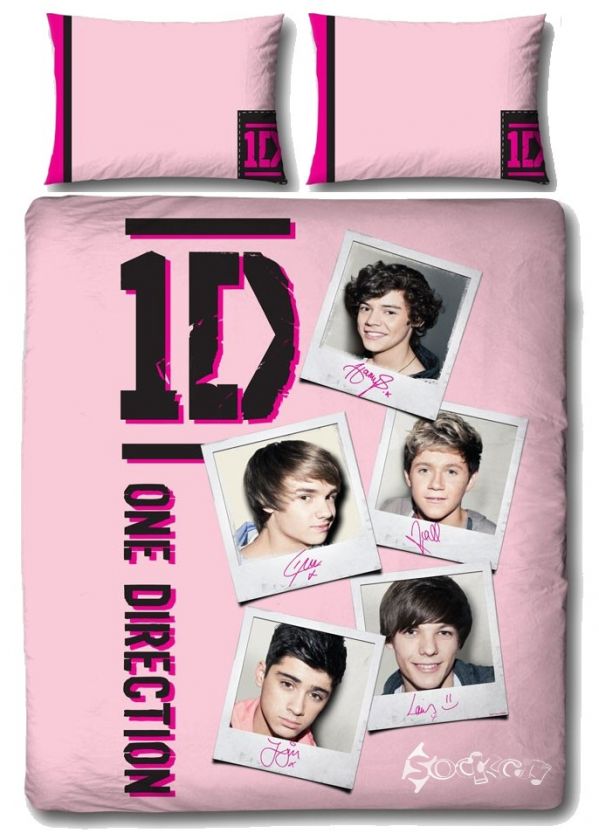 One Direction Official Double Duvet Cover Bed Set Harry Liam X FACTOR 