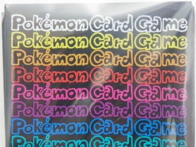 POKEMON CENTER TRADING CARD DECK SLEEVES RAINBOW COLOR  