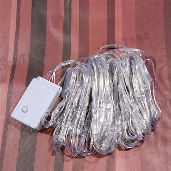   LED White Net Fairy Decoration Lights for Christmas Party 1.5M × 1.5M