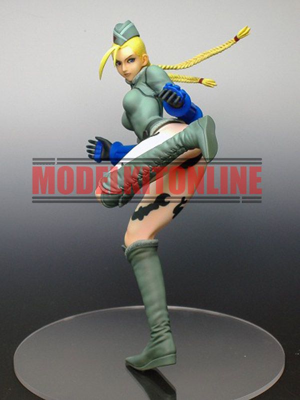 CAMMY KICK STREET FIGHTERS 1/8 UNPAINT RESIN MODEL KIT  