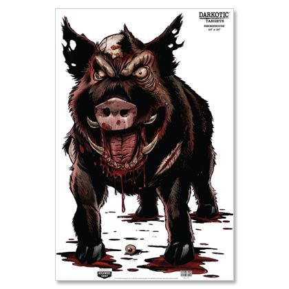 16) Zombie/Darkotic Shooting Targets, Zombie, 23x35  