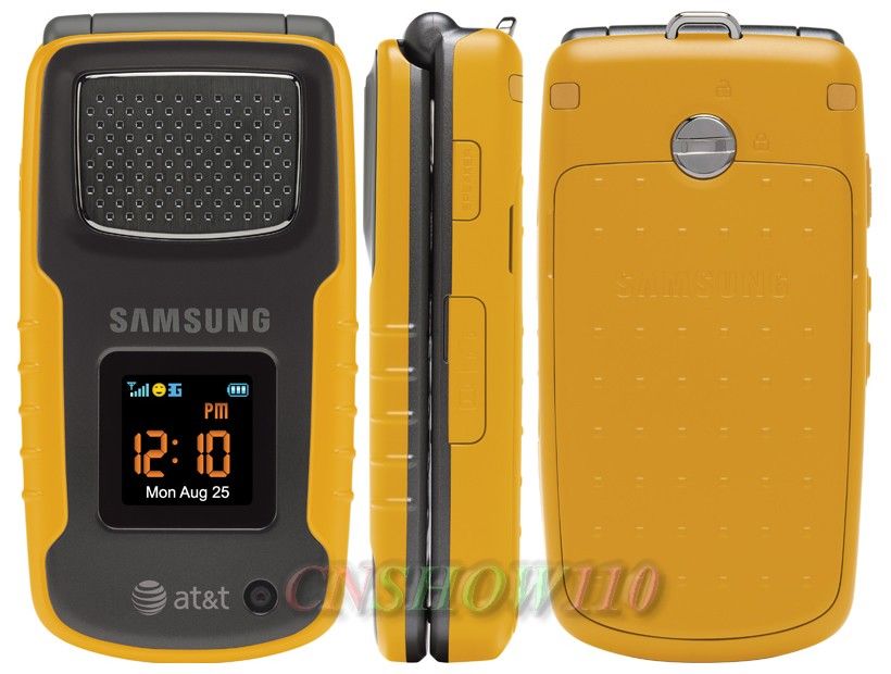   SAMSUNG 3G A837 GPS AT&T T MOBILE PHONE YELLOW 899794004888  