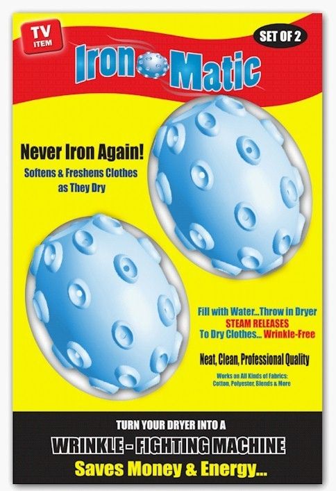 Iron Matic, 2 pack Steam Balls  