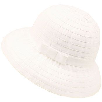   new kids summer spring ribbon bow sun beach braid garden picnic hat