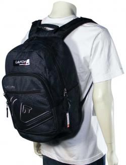 Quiksilver Schoolie Laptop Backpack   Razzle Dazzle Black  