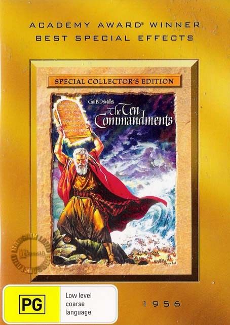 THE TEN COMMANDMENTS Gold Ed=NEW R4 DVD=Charlton Heston  