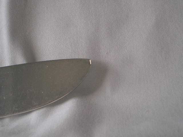 GEORG JENSEN STERLING CAKE KNIFE HANDHAMMERED BLADE PATTERN #83  