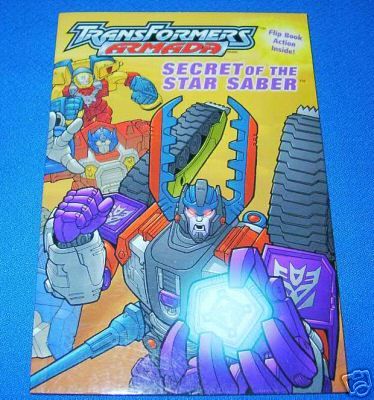 TRANSFORMERS ARMADASECRET OF THE STAR SABER TPB VFNM  