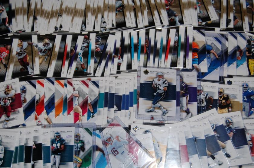 2004 & 2005 ULTIMATE FOOTBALL COLLECTION OVER 100 CARDS  