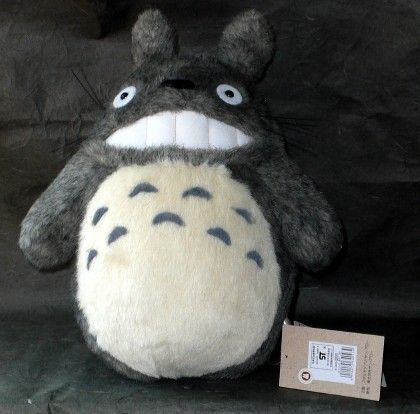 TOTORO ANIME MOVIE PLUSH BIG GRIN TOY STORY 3 SOFT NEW  